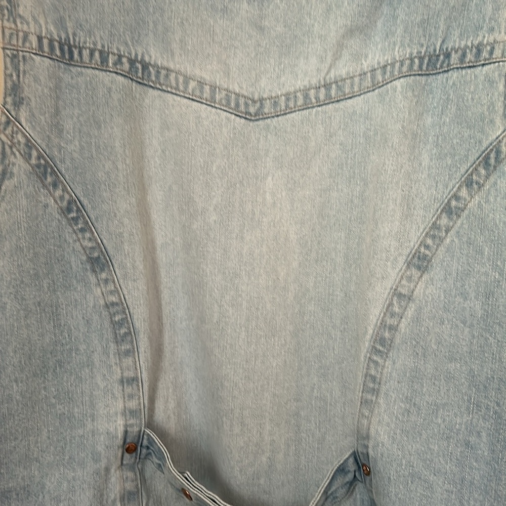 Bill bass Women Vintage Denim Vest - Picture 8 of 10